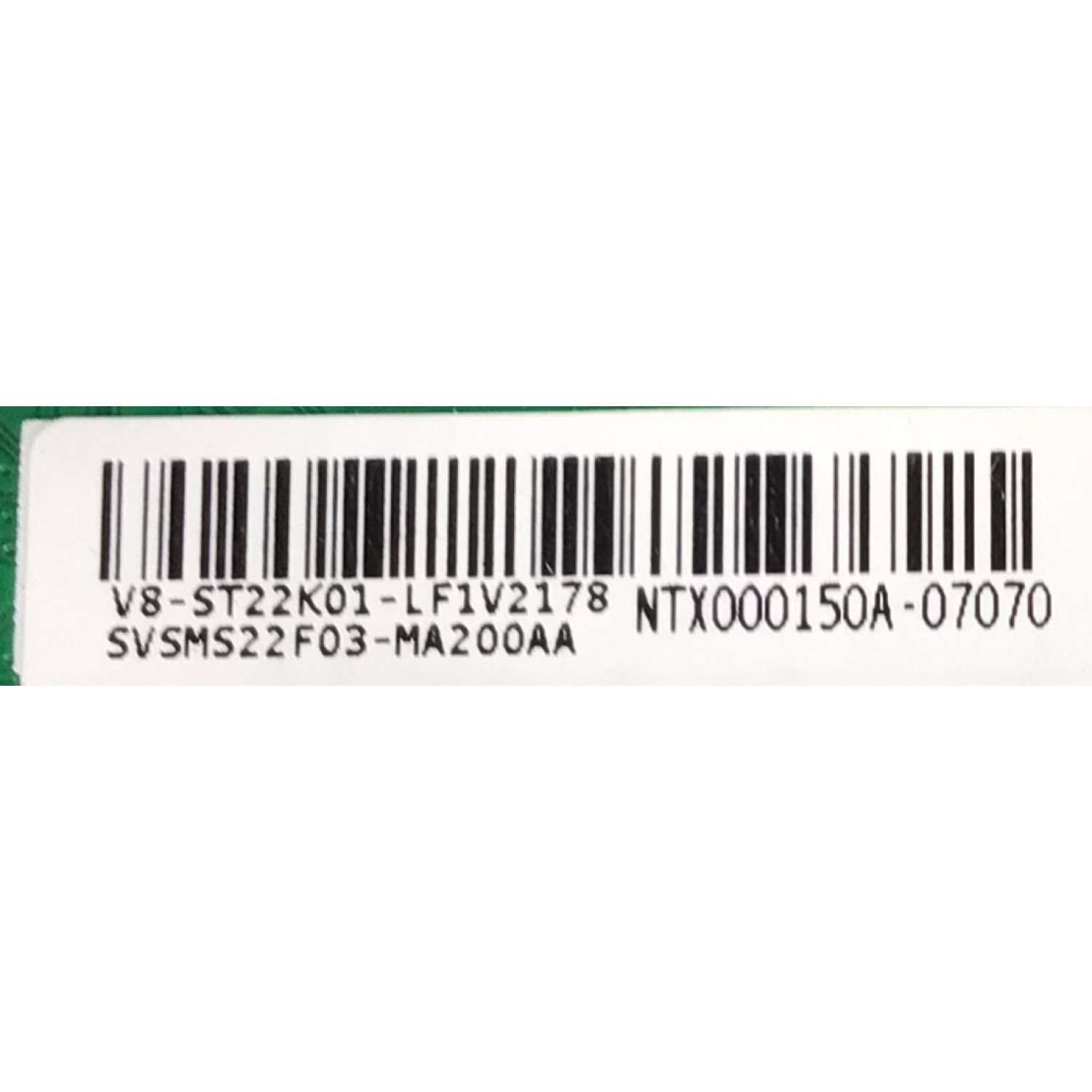 KIT DE TARJETAS PARA TV TCL / NUMERO DE PARTE MAIN SVSMS22F03-MA200AA / 40-MS22F1-MAB2HG / MS22F1 / V8-ST22K01 / NUMERO DE PARTE FUENTE 08-L12NLA2-PW200AA / L12NW / L12NH / NUMERO DE PARTE T-CON CV500U1-T01-CB-1 / PANEL NTX000153A / MODELO 50S425 - Imagen 6